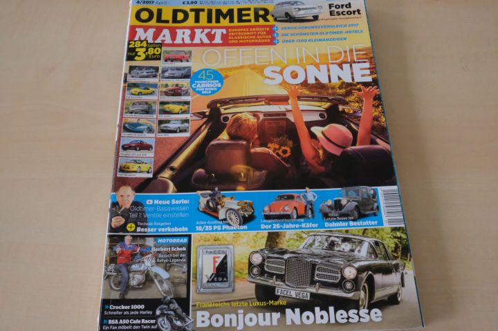 Deckblatt Oldtimer Markt (04/2017)